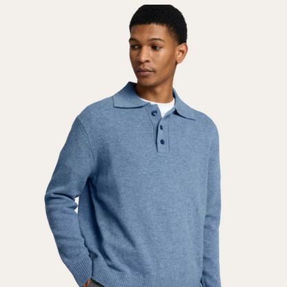 Long Sleeved Polo Shirt